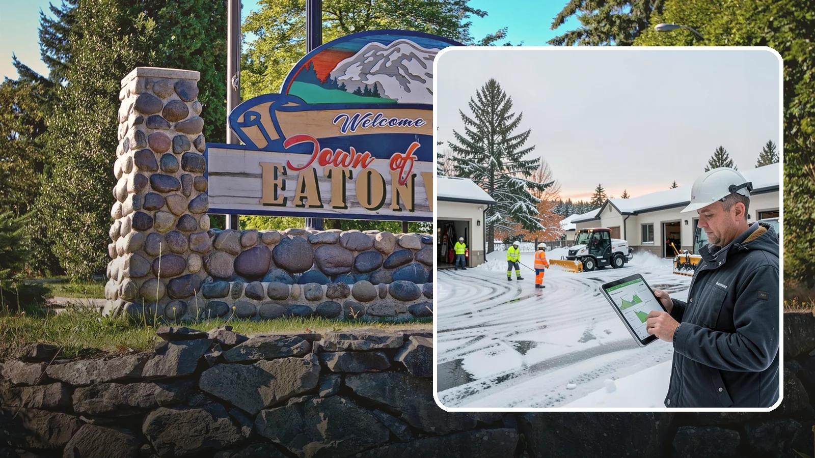 Early Morning Snow Removal in Eatonville, Pierce County, WA - Pre-dawn service that clears overnight accumulation and refreeze just ahead of your opening rush.