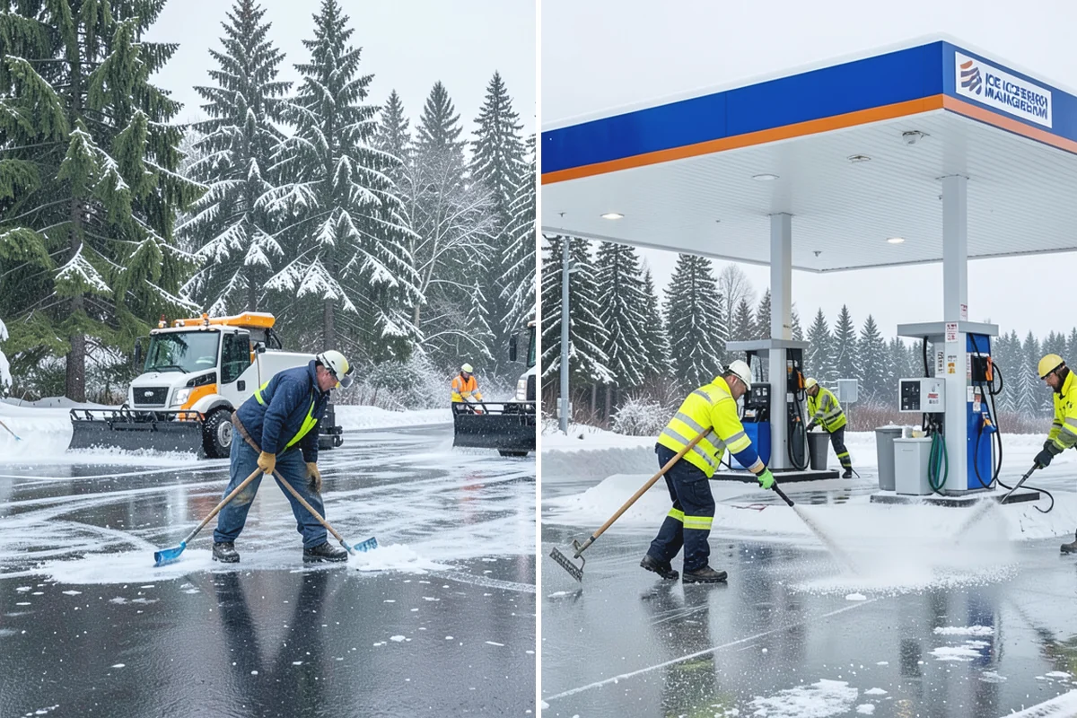 Early Morning Snow Removal in Gold Bar, Snohomish County, WA - We set a clearing target keyed to your opening hour
