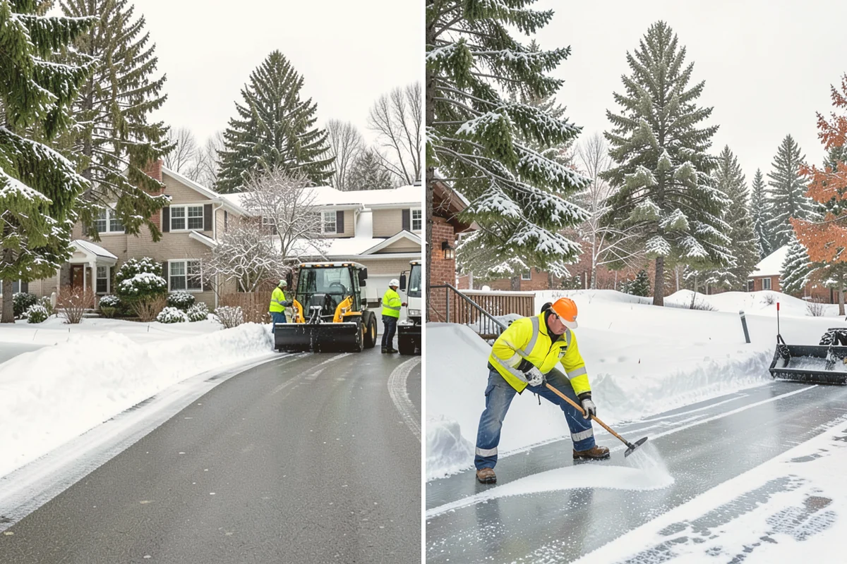 Early Morning Snow Removal in Index, Snohomish County, WA - We set a clearing target keyed to your opening hour