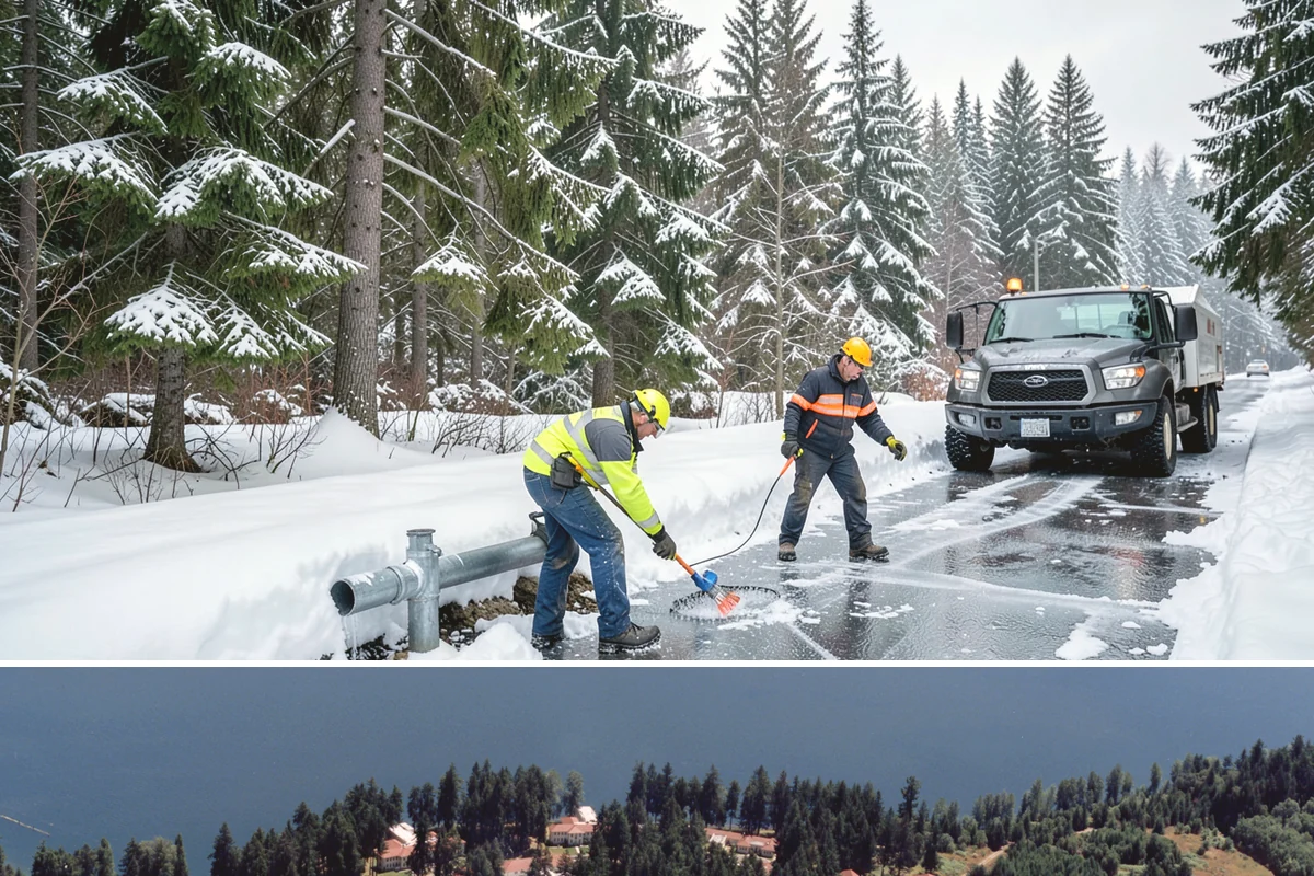 Early Morning Snow Removal in Lakewood, Pierce County, WA - Early-morning clearing is most requested through the frost-prone stretch from late December into February.