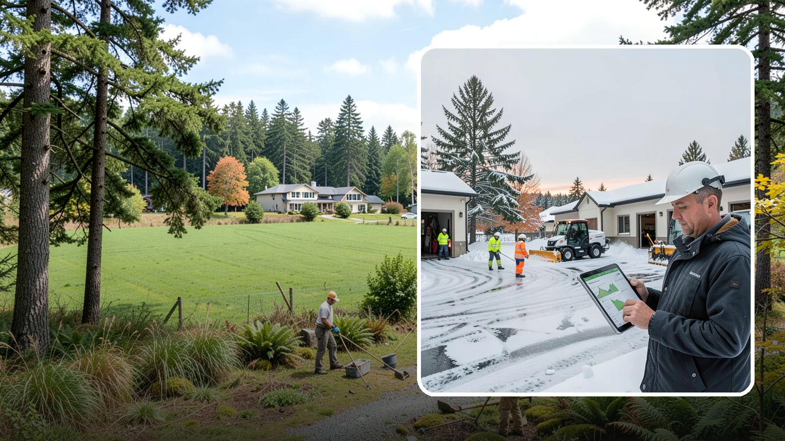 Early Morning Snow Removal in Lyman, Skagit County, WA - Pre-dawn service that clears overnight accumulation and refreeze just ahead of your opening rush.