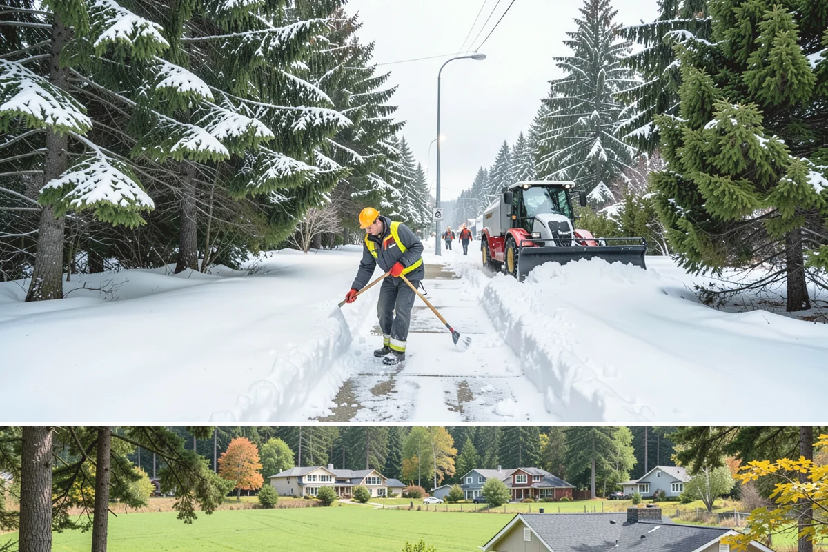 Early Morning Snow Removal in Lyman, Skagit County, WA - Early-morning clearing is most requested through the frost-prone stretch from late December into February.