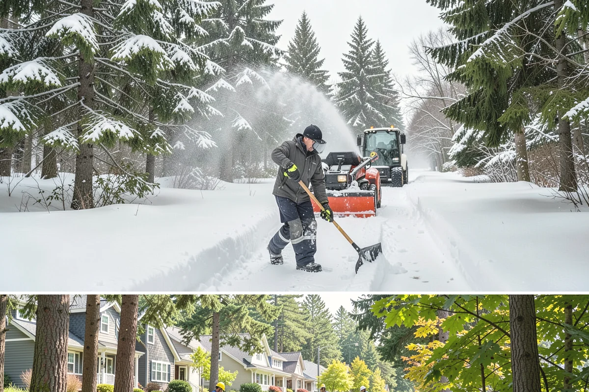 Early Morning Snow Removal in Normandy Park, King County, WA - Early-morning clearing is most requested through the frost-prone stretch from late December into February.