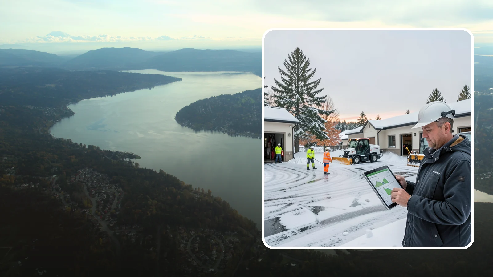 Early Morning Snow Removal in Sammamish, King County, WA - Pre-dawn service that clears overnight accumulation and refreeze just ahead of your opening rush.