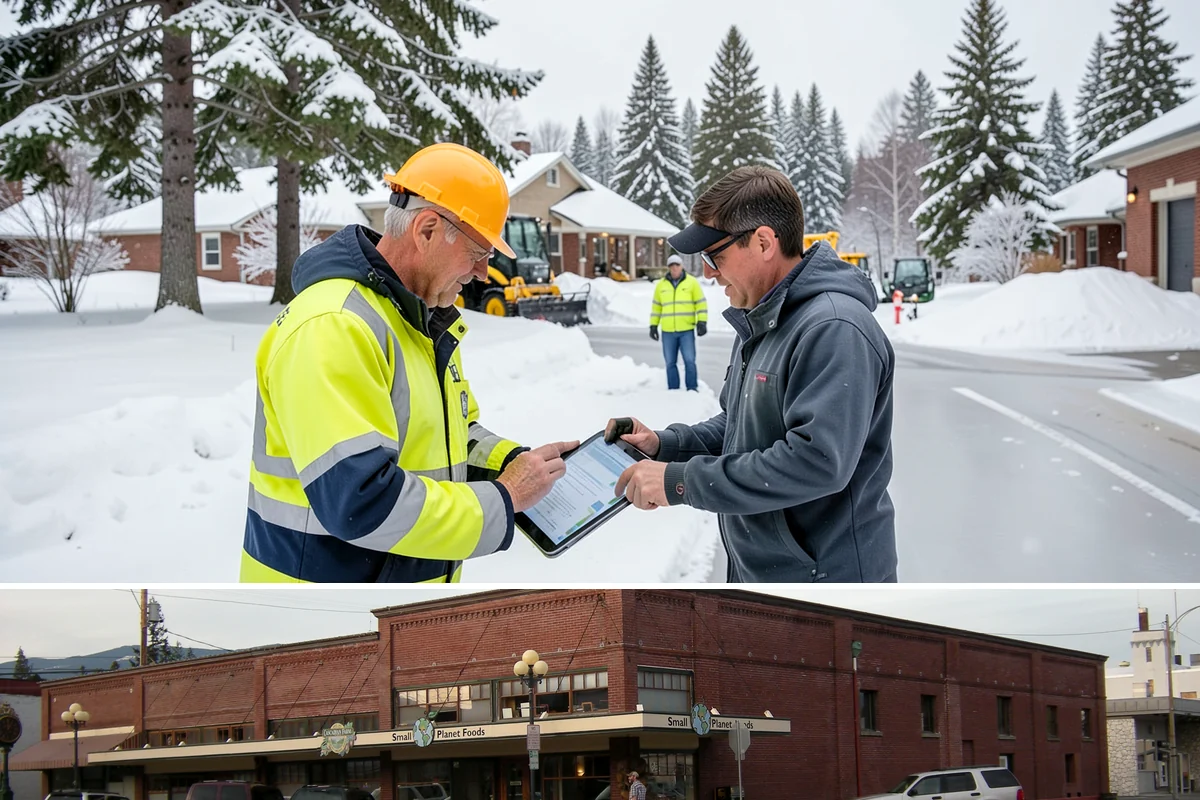Early Morning Snow Removal in Sedro-Woolley, Skagit County, WA - Early-morning clearing is most requested through the frost-prone stretch from late December into February.