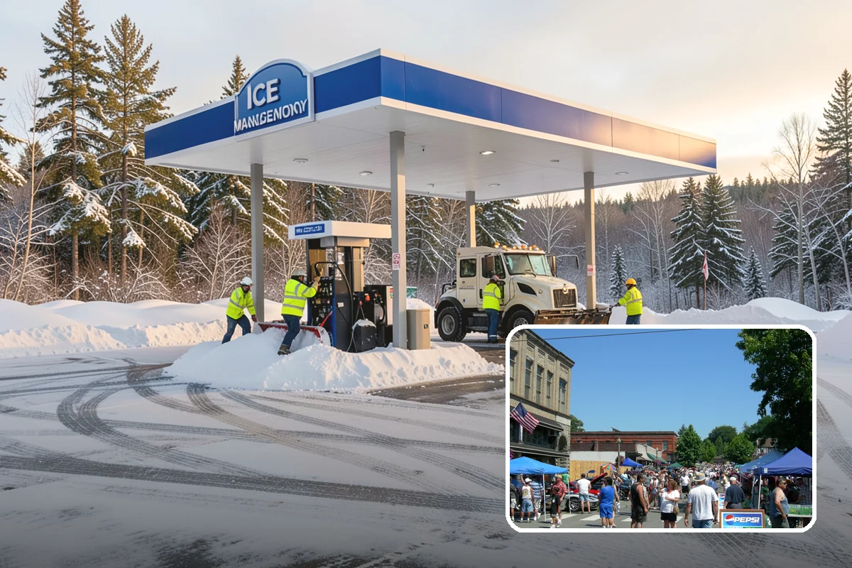 Early Morning Snow Removal in Snohomish, Snohomish County, WA - Focused on the critical pre-opening window