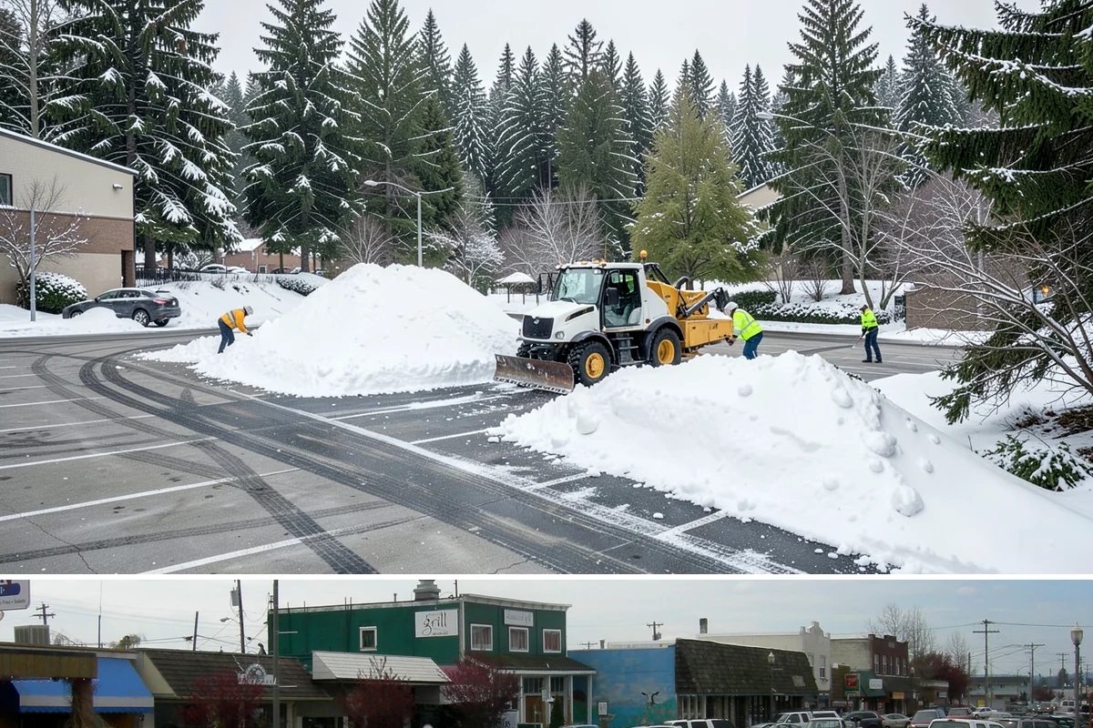 Early Morning Snow Removal in Stanwood, Snohomish County, WA - Early-morning clearing is most requested through the frost-prone stretch from late December into February.