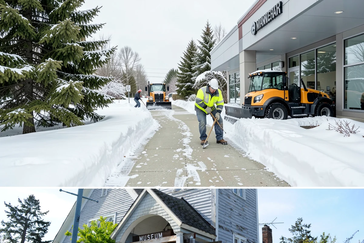 Early Morning Snow Removal in Steilacoom, Pierce County, WA - Early-morning clearing is most requested through the frost-prone stretch from late December into February.
