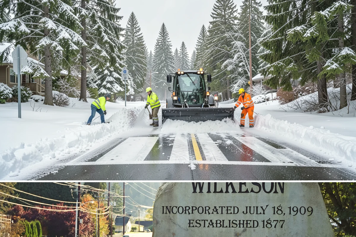 Early Morning Snow Removal in Wilkeson, Pierce County, WA - Early-morning clearing is most requested through the frost-prone stretch from late December into February.