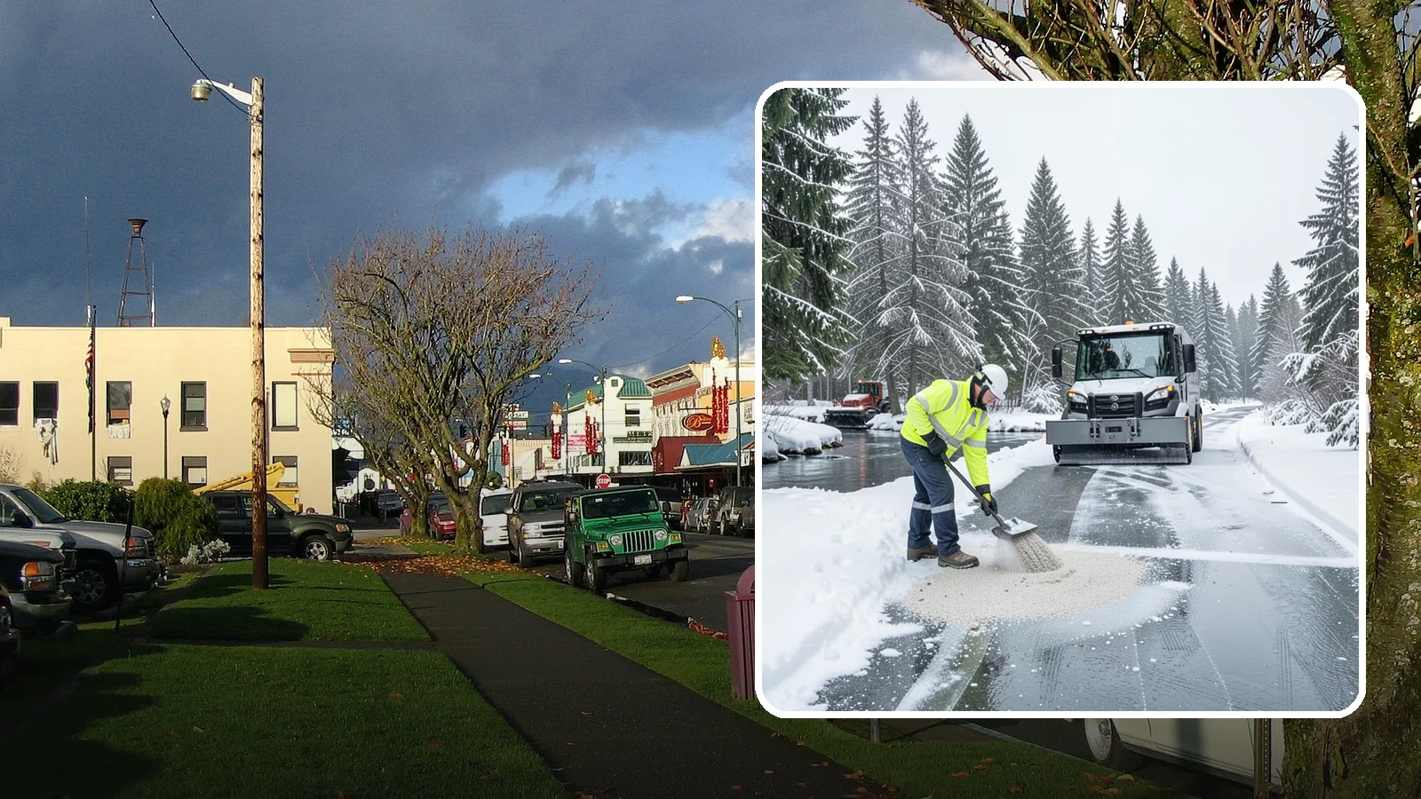 Eco-Friendly Deicing in Arlington, Snohomish County, WA - Eco-friendly deicing clears ice while minimizing runoff into the streams, wetlands, and Puget Sound waters that define our region.