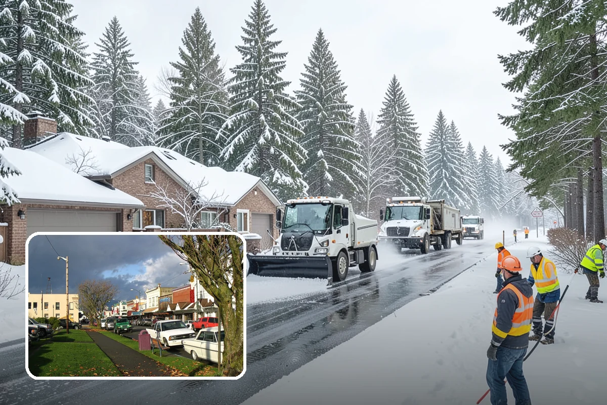 Eco-Friendly Deicing in Arlington, Snohomish County, WA - Reduces chloride runoff to creeks and the Sound