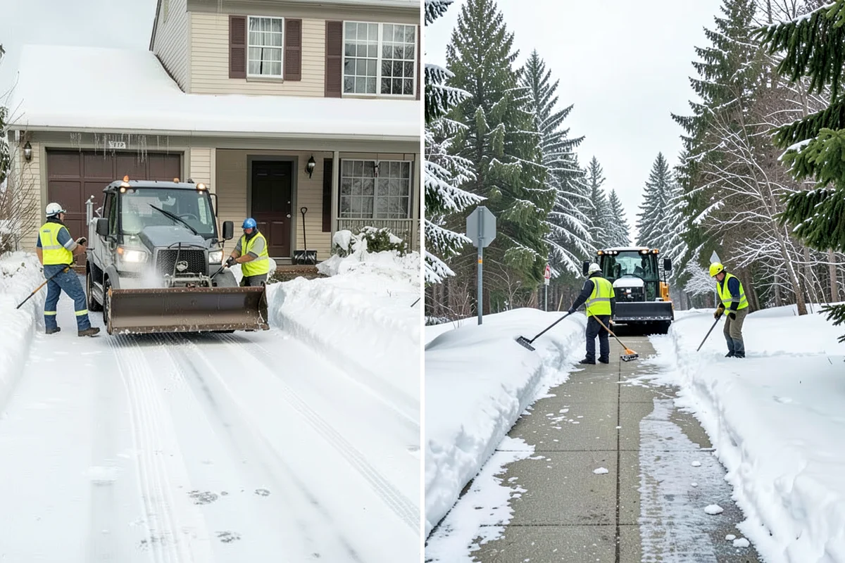 Eco-Friendly Deicing in Arlington, Snohomish County, WA - Pretreat surfaces with brine to reduce total material