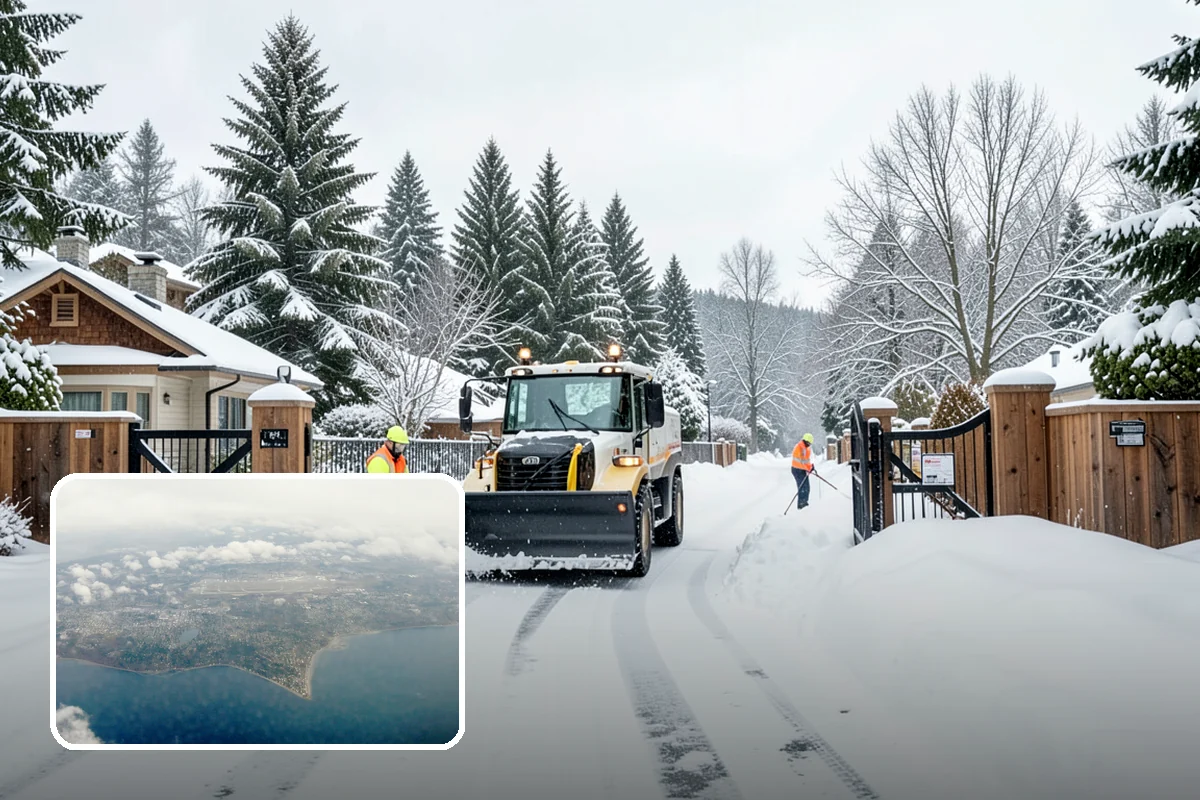 Eco-Friendly Deicing in Burien, King County, WA - Reduces chloride runoff to creeks and the Sound