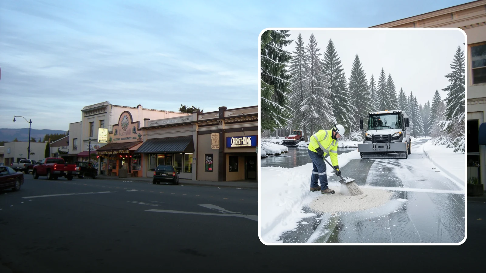 Eco-Friendly Deicing in Burlington, Skagit County, WA - Eco-friendly deicing clears ice while minimizing runoff into the streams, wetlands, and Puget Sound waters that define our region.