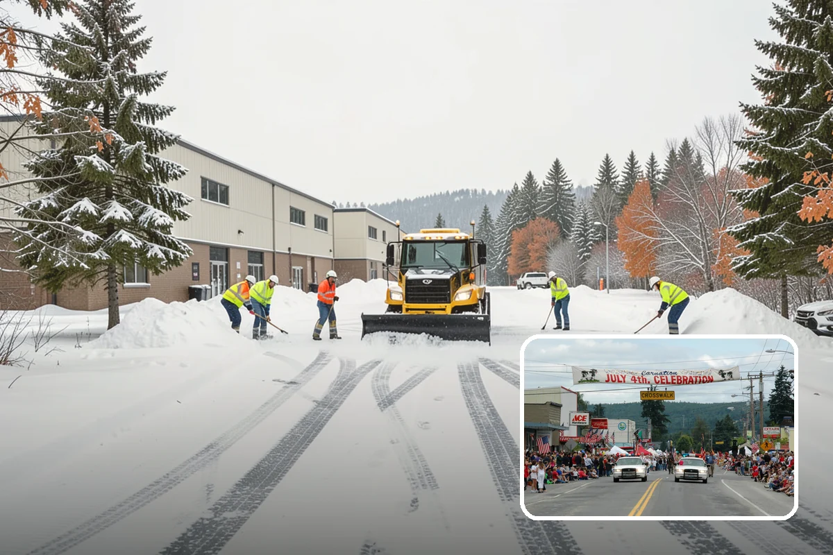 Eco-Friendly Deicing in Carnation, King County, WA - Reduces chloride runoff to creeks and the Sound