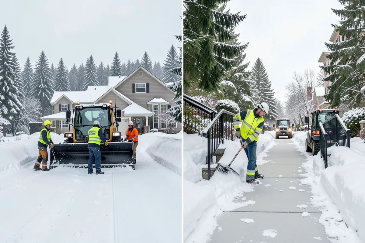 Eco-Friendly Deicing in Concrete, Skagit County, WA - Pretreat surfaces with brine to reduce total material