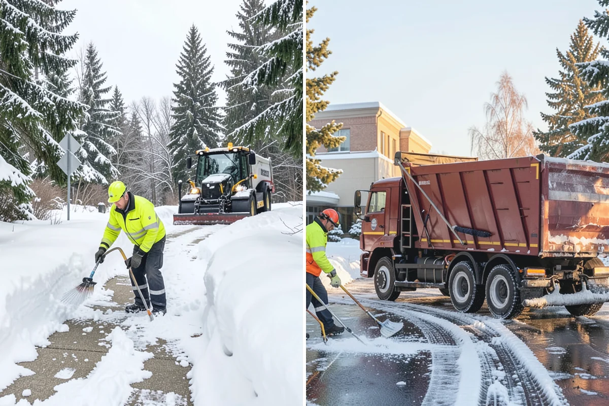 Eco-Friendly Deicing in Coupeville, Island County, WA - Pretreat surfaces with brine to reduce total material