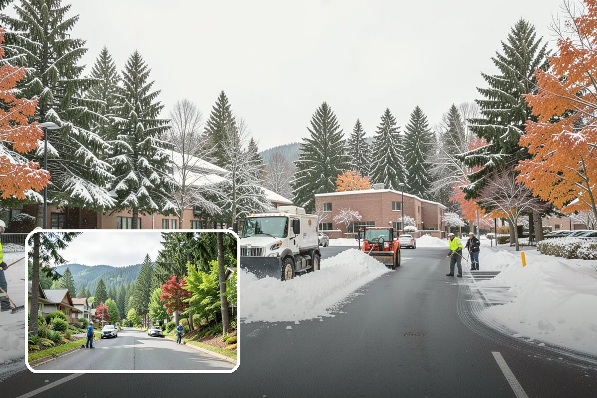 Eco-Friendly Deicing in Darrington, Snohomish County, WA - Reduces chloride runoff to creeks and the Sound