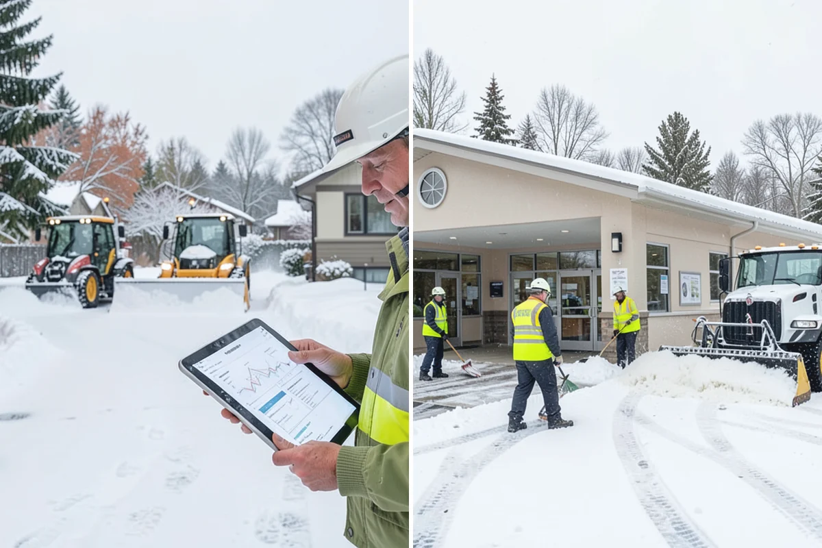 Eco-Friendly Deicing in Des Moines, King County, WA - Pretreat surfaces with brine to reduce total material