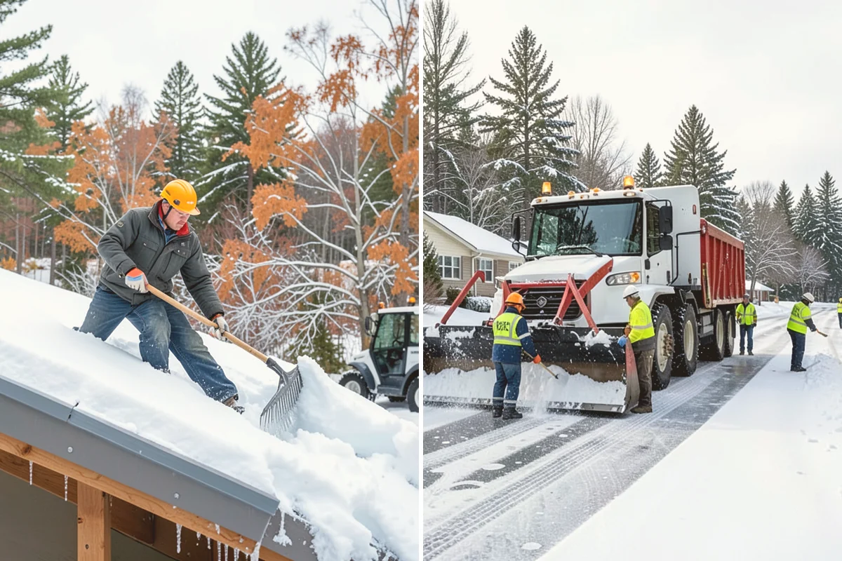Eco-Friendly Deicing in Eatonville, Pierce County, WA - Pretreat surfaces with brine to reduce total material