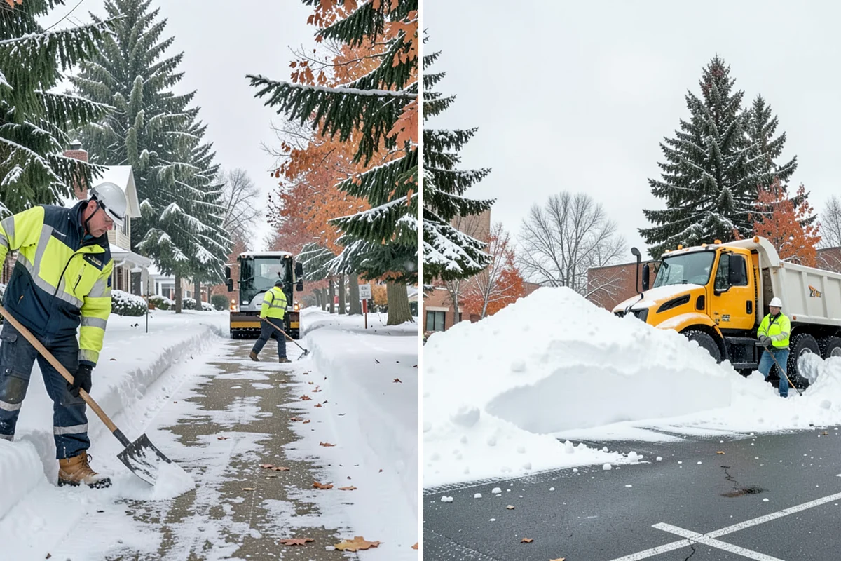 Eco-Friendly Deicing in Federal Way, King County, WA - Pretreat surfaces with brine to reduce total material