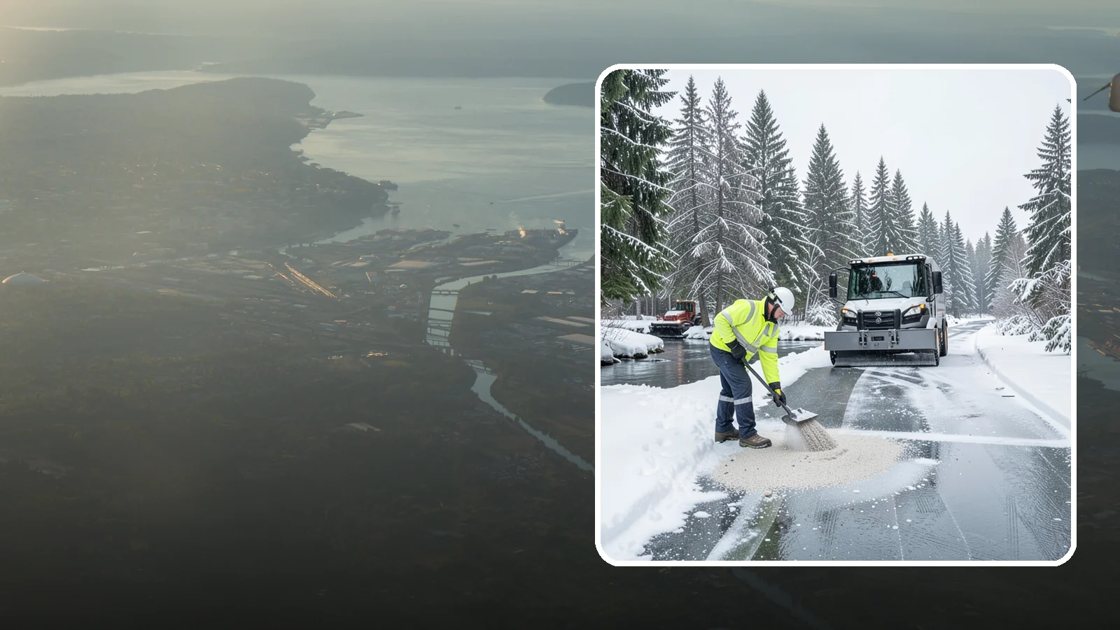 Eco-Friendly Deicing in Fife, Pierce County, WA - Eco-friendly deicing clears ice while minimizing runoff into the streams, wetlands, and Puget Sound waters that define our region.