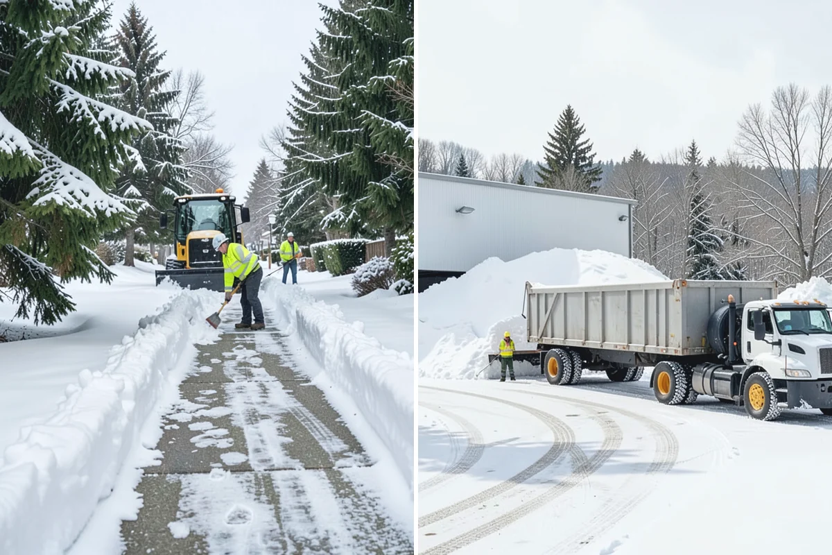 Eco-Friendly Deicing in Granite Falls, Snohomish County, WA - Pretreat surfaces with brine to reduce total material
