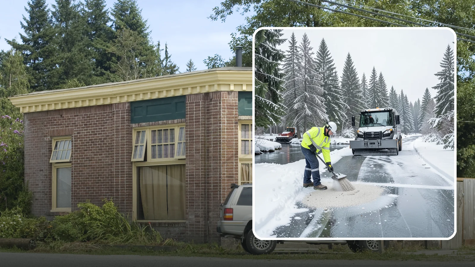 Eco-Friendly Deicing in Hamilton, Skagit County, WA - Eco-friendly deicing clears ice while minimizing runoff into the streams, wetlands, and Puget Sound waters that define our region.