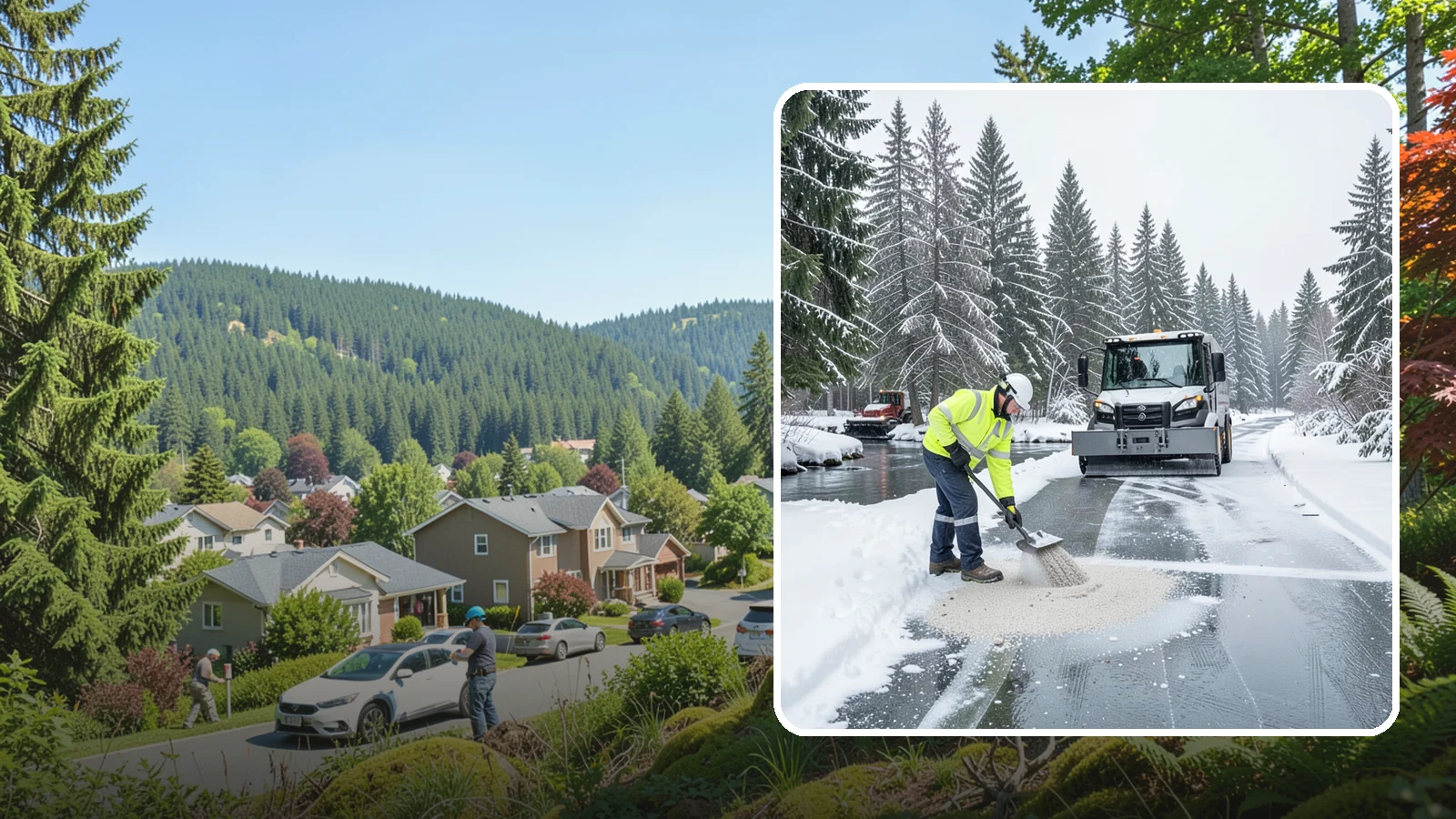Eco-Friendly Deicing in Index, Snohomish County, WA - Eco-friendly deicing clears ice while minimizing runoff into the streams, wetlands, and Puget Sound waters that define our region.