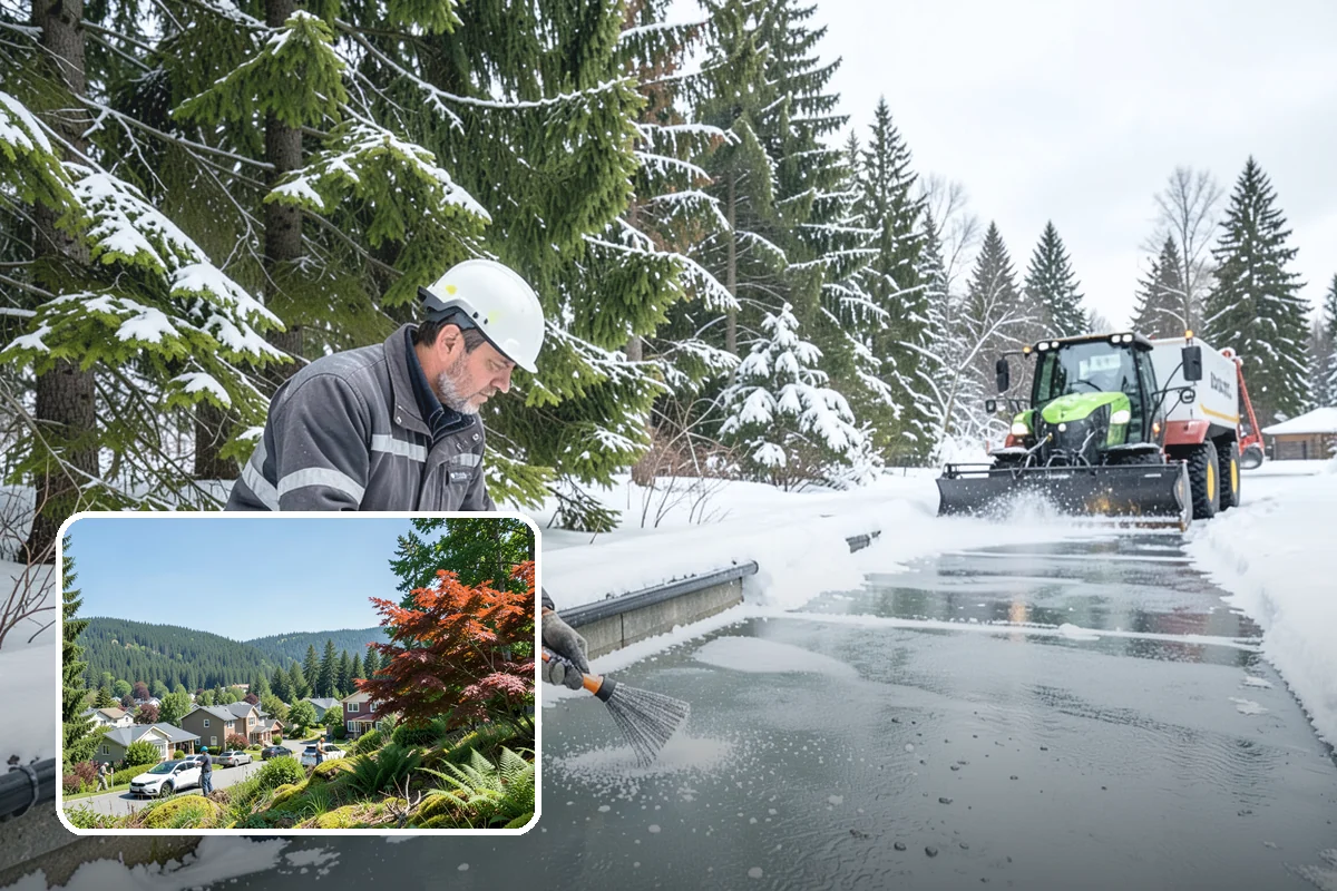 Eco-Friendly Deicing in Index, Snohomish County, WA - Reduces chloride runoff to creeks and the Sound