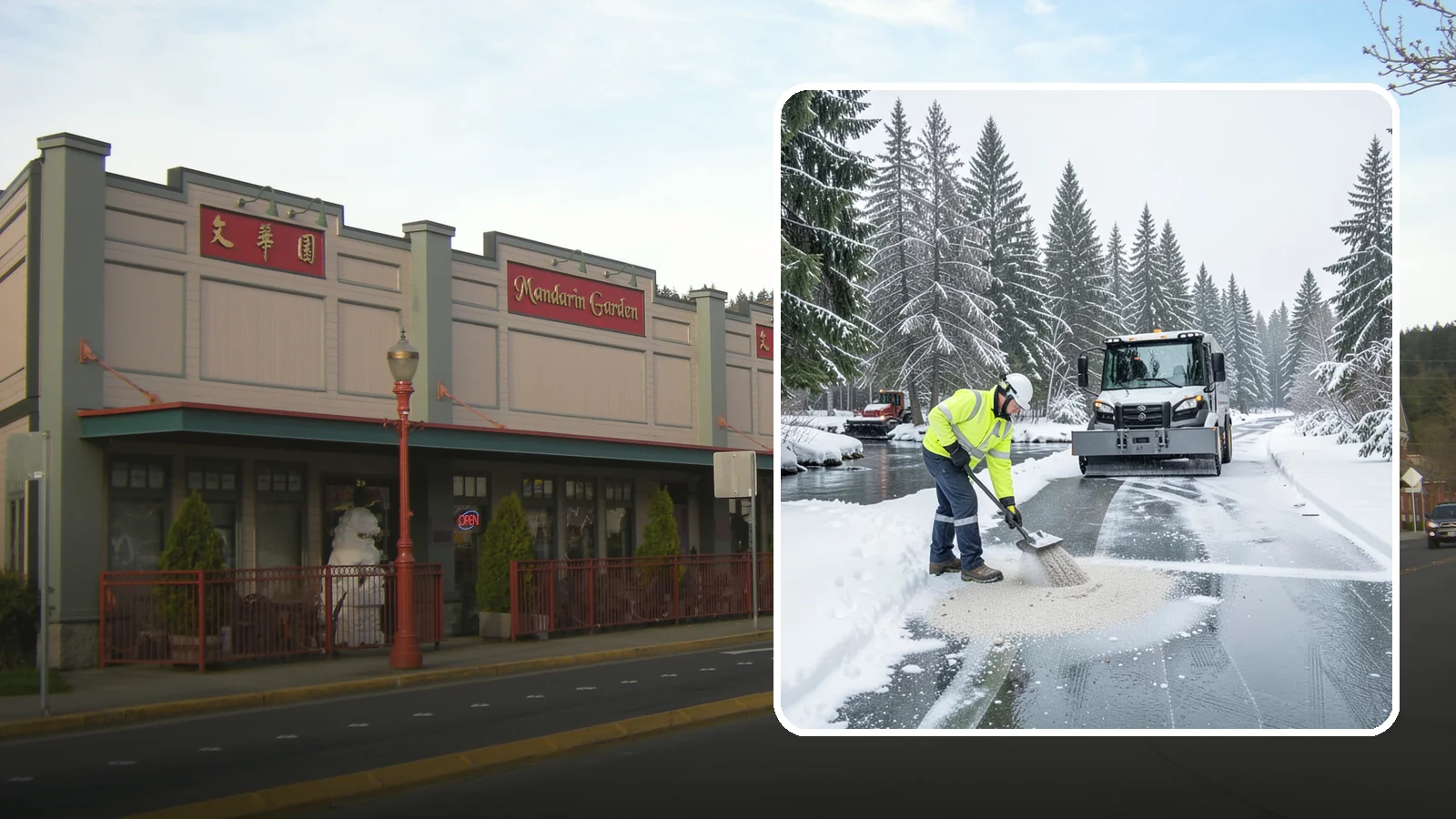 Eco-Friendly Deicing in Issaquah, King County, WA - Eco-friendly deicing clears ice while minimizing runoff into the streams, wetlands, and Puget Sound waters that define our region.
