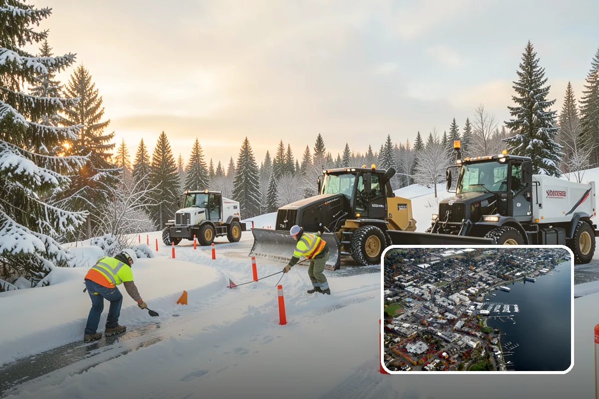 Eco-Friendly Deicing in Kirkland, King County, WA - Reduces chloride runoff to creeks and the Sound