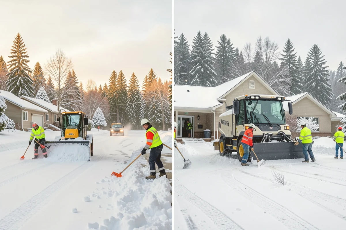 Eco-Friendly Deicing in Lynnwood, Snohomish County, WA - Pretreat surfaces with brine to reduce total material