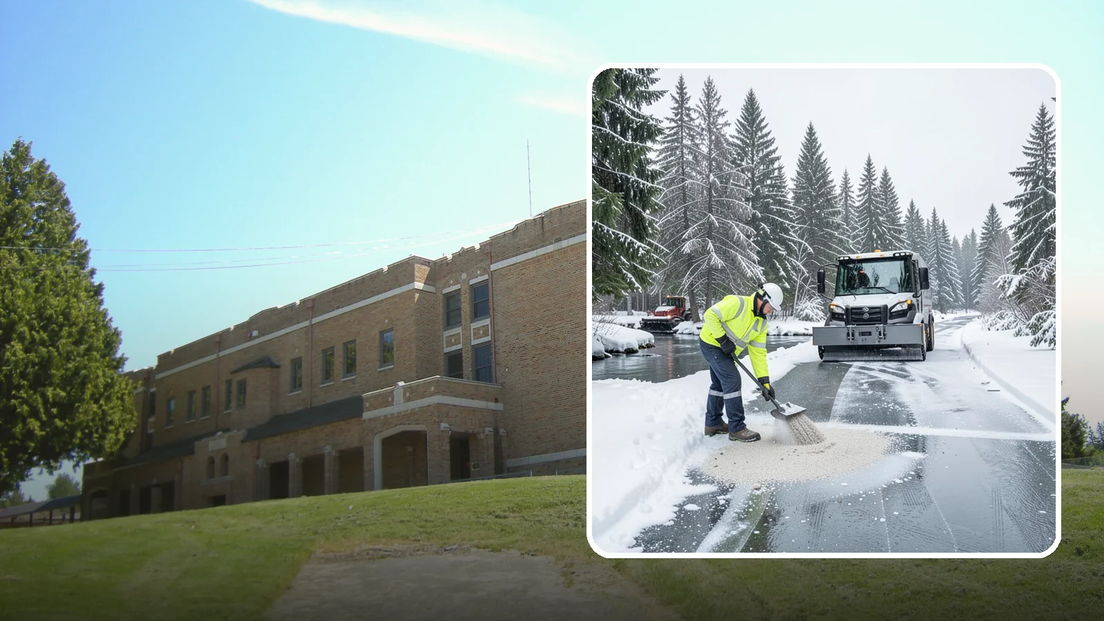 Eco-Friendly Deicing in Maple Valley, King County, WA - Eco-friendly deicing clears ice while minimizing runoff into the streams, wetlands, and Puget Sound waters that define our region.