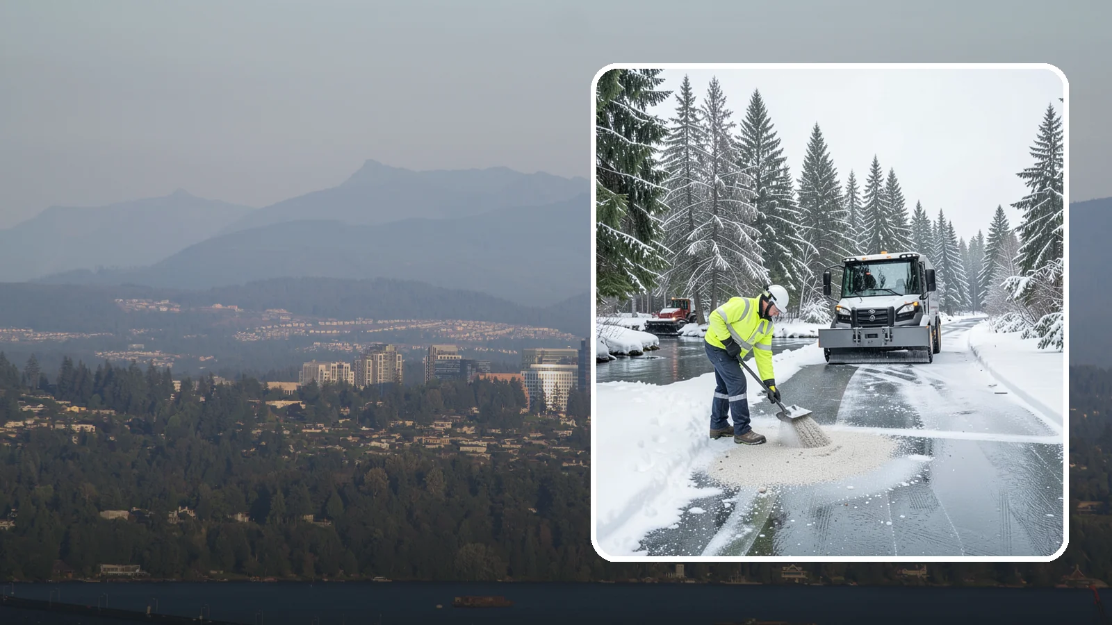 Eco-Friendly Deicing in Medina, King County, WA - Eco-friendly deicing clears ice while minimizing runoff into the streams, wetlands, and Puget Sound waters that define our region.