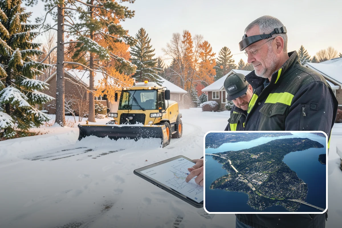 Eco-Friendly Deicing in Mercer Island, King County, WA - Reduces chloride runoff to creeks and the Sound