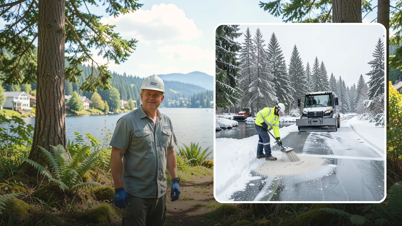 Eco-Friendly Deicing in Milton, King County, WA - Eco-friendly deicing clears ice while minimizing runoff into the streams, wetlands, and Puget Sound waters that define our region.