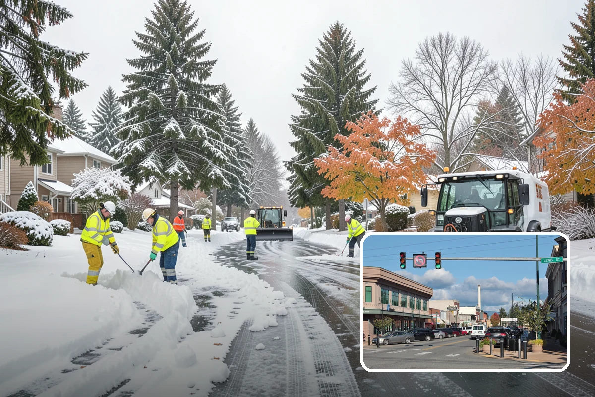 Eco-Friendly Deicing in Monroe, Snohomish County, WA - Reduces chloride runoff to creeks and the Sound