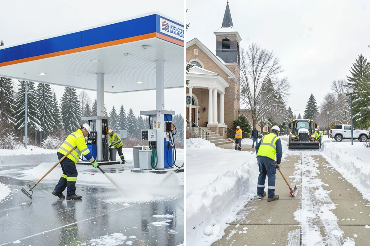 Eco-Friendly Deicing in Monroe, Snohomish County, WA - Pretreat surfaces with brine to reduce total material