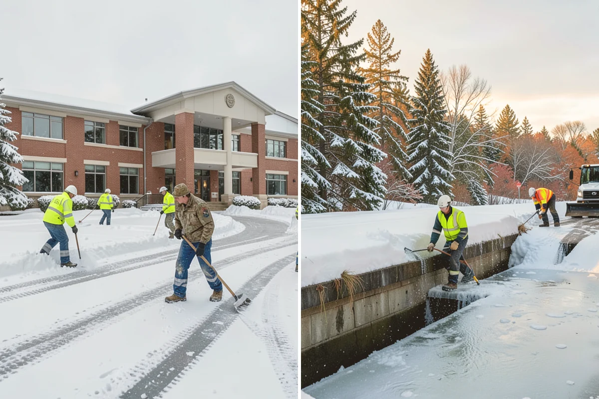 Eco-Friendly Deicing in Newcastle, King County, WA - Pretreat surfaces with brine to reduce total material