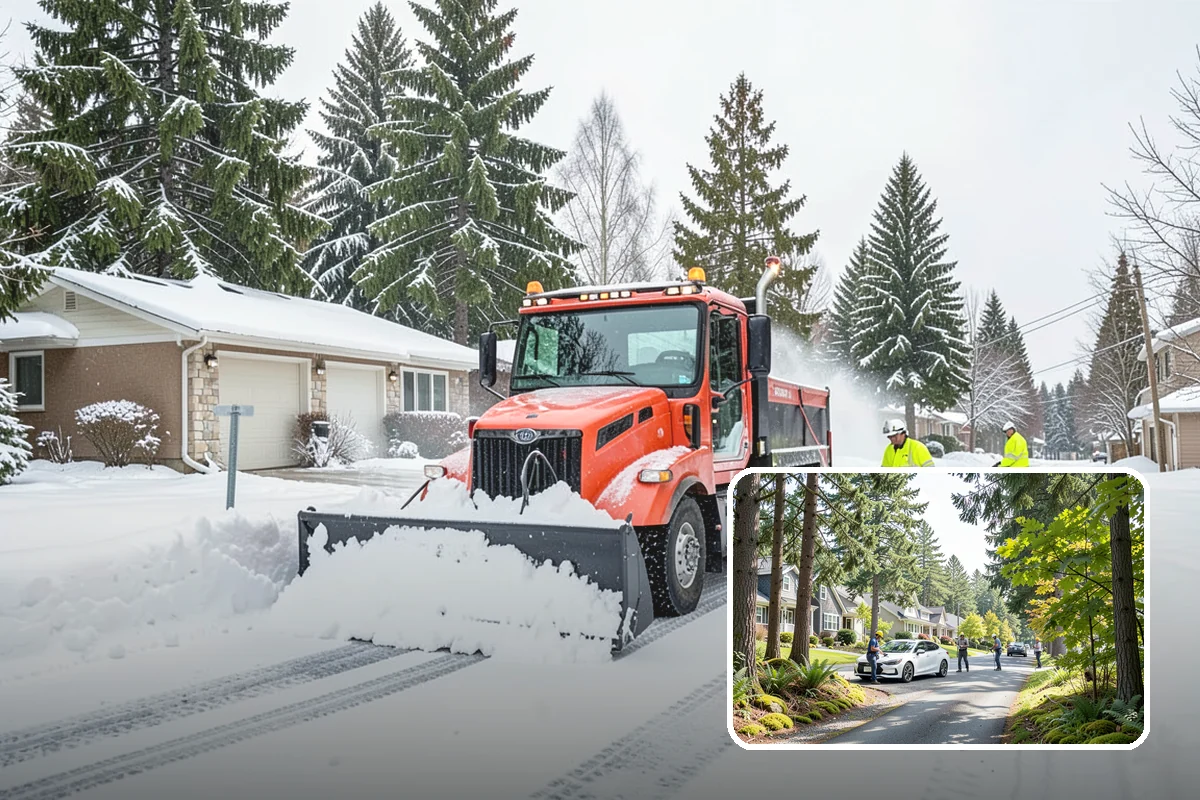 Eco-Friendly Deicing in Normandy Park, King County, WA - Reduces chloride runoff to creeks and the Sound