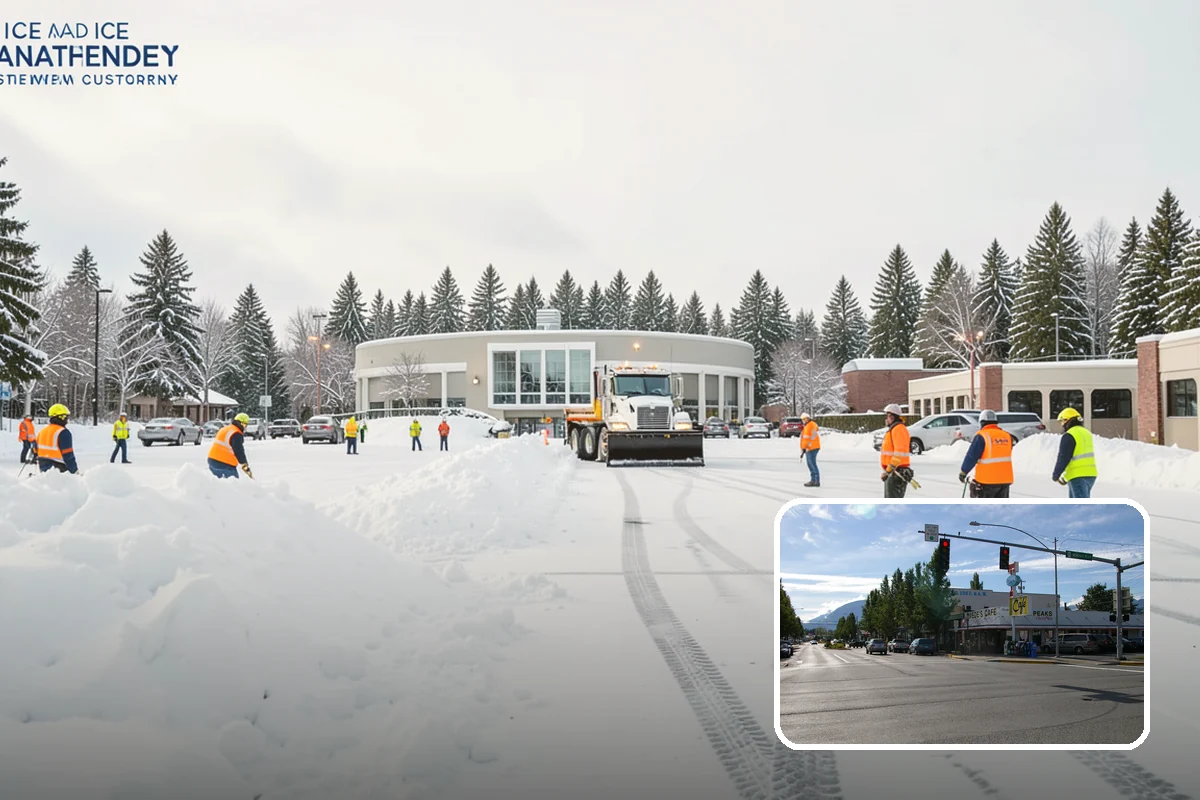 Eco-Friendly Deicing in North Bend, King County, WA - Reduces chloride runoff to creeks and the Sound