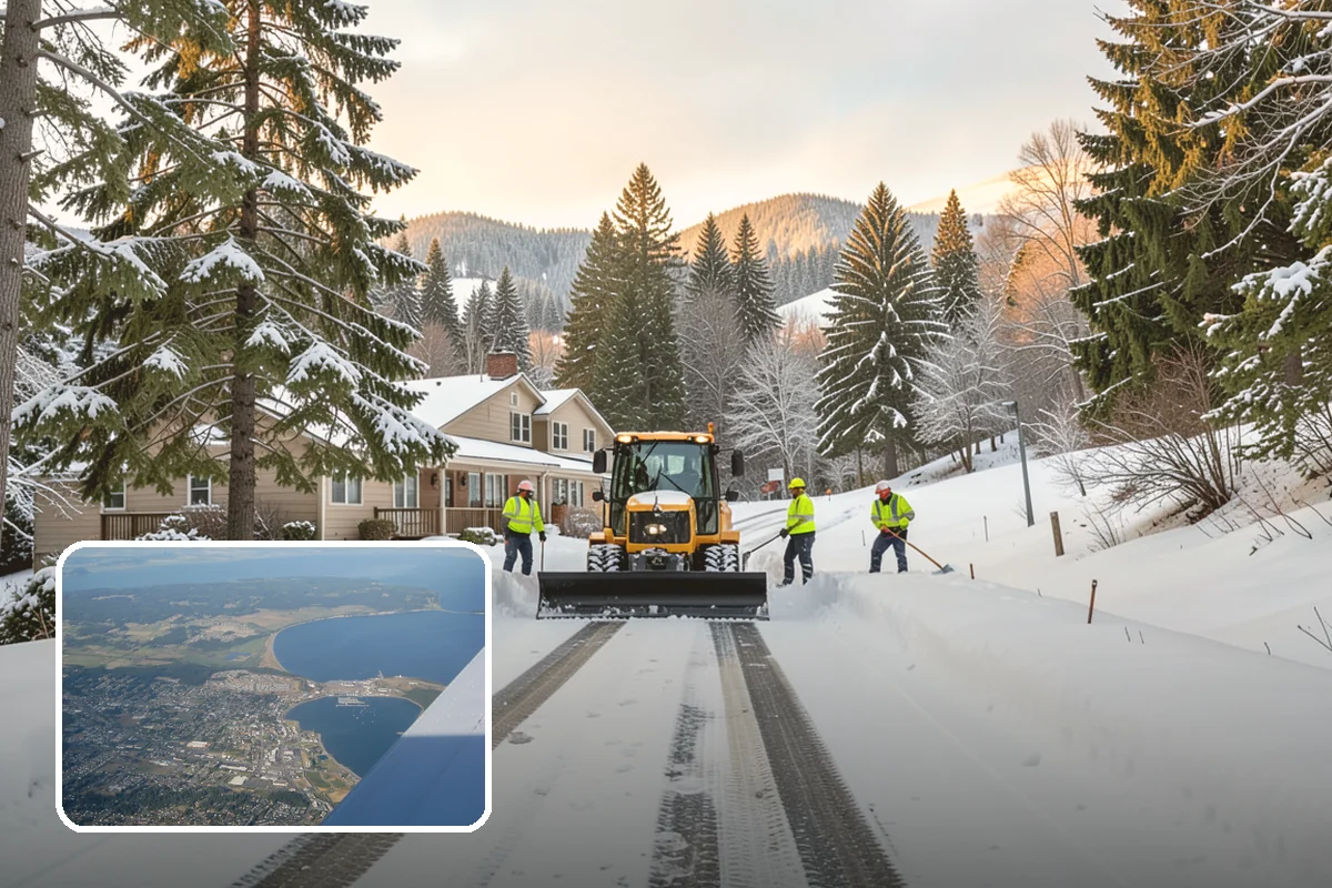 Eco-Friendly Deicing in Oak Harbor, Island County, WA - Reduces chloride runoff to creeks and the Sound