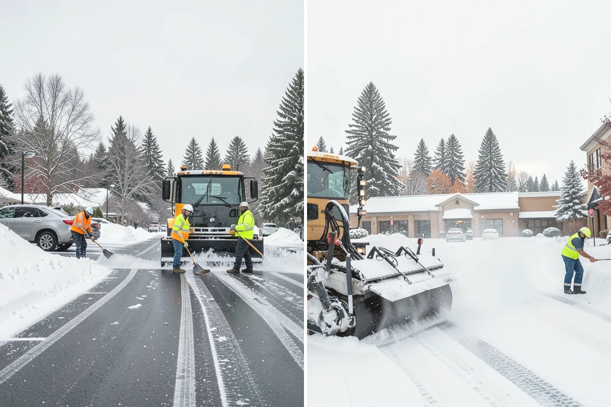 Eco-Friendly Deicing in Oak Harbor, Island County, WA - Pretreat surfaces with brine to reduce total material