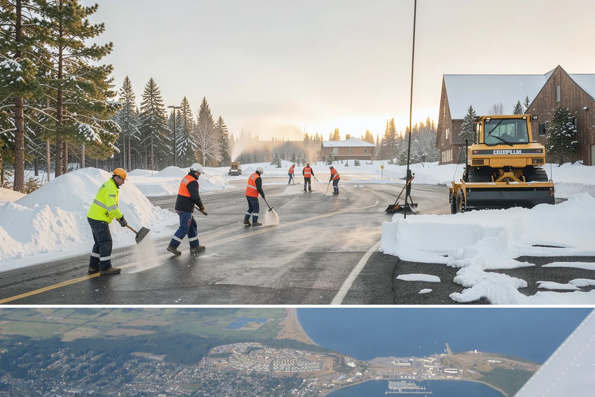Eco-Friendly Deicing in Oak Harbor, Island County, WA - Eco-friendly deicing is applied throughout the November-to-March season, with pretreatment scheduled ahead of each forecasted...