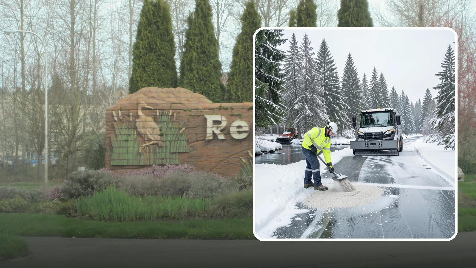 Eco-Friendly Deicing in Renton, King County, WA - Eco-friendly deicing clears ice while minimizing runoff into the streams, wetlands, and Puget Sound waters that define our region.