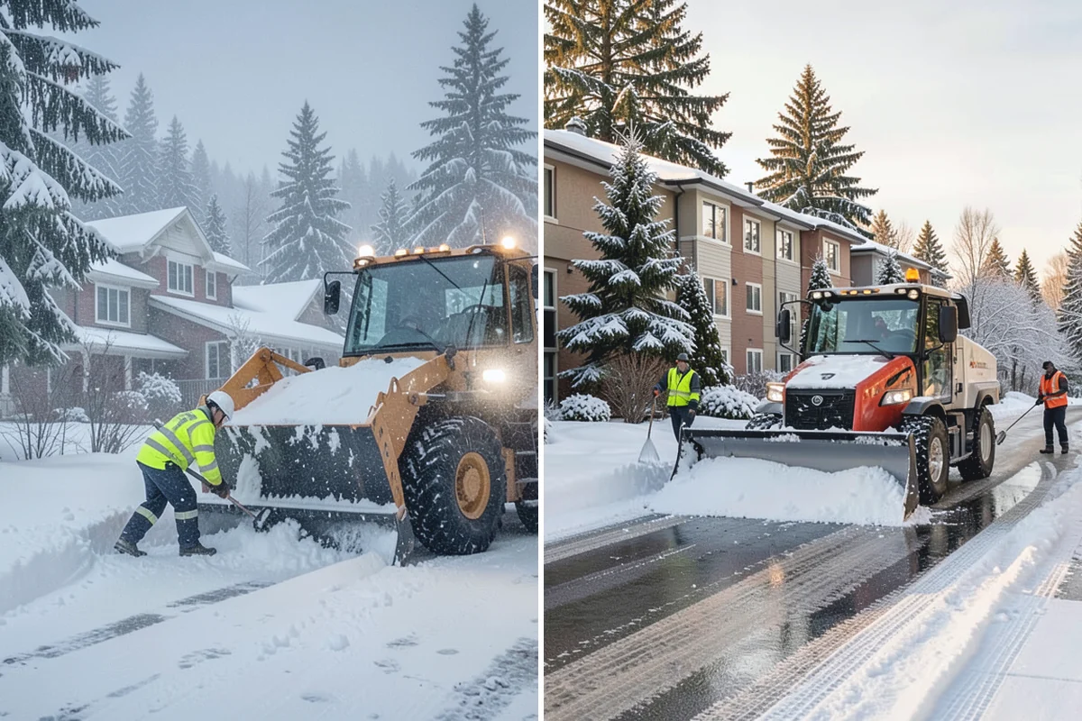 Eco-Friendly Deicing in Renton, King County, WA - Pretreat surfaces with brine to reduce total material