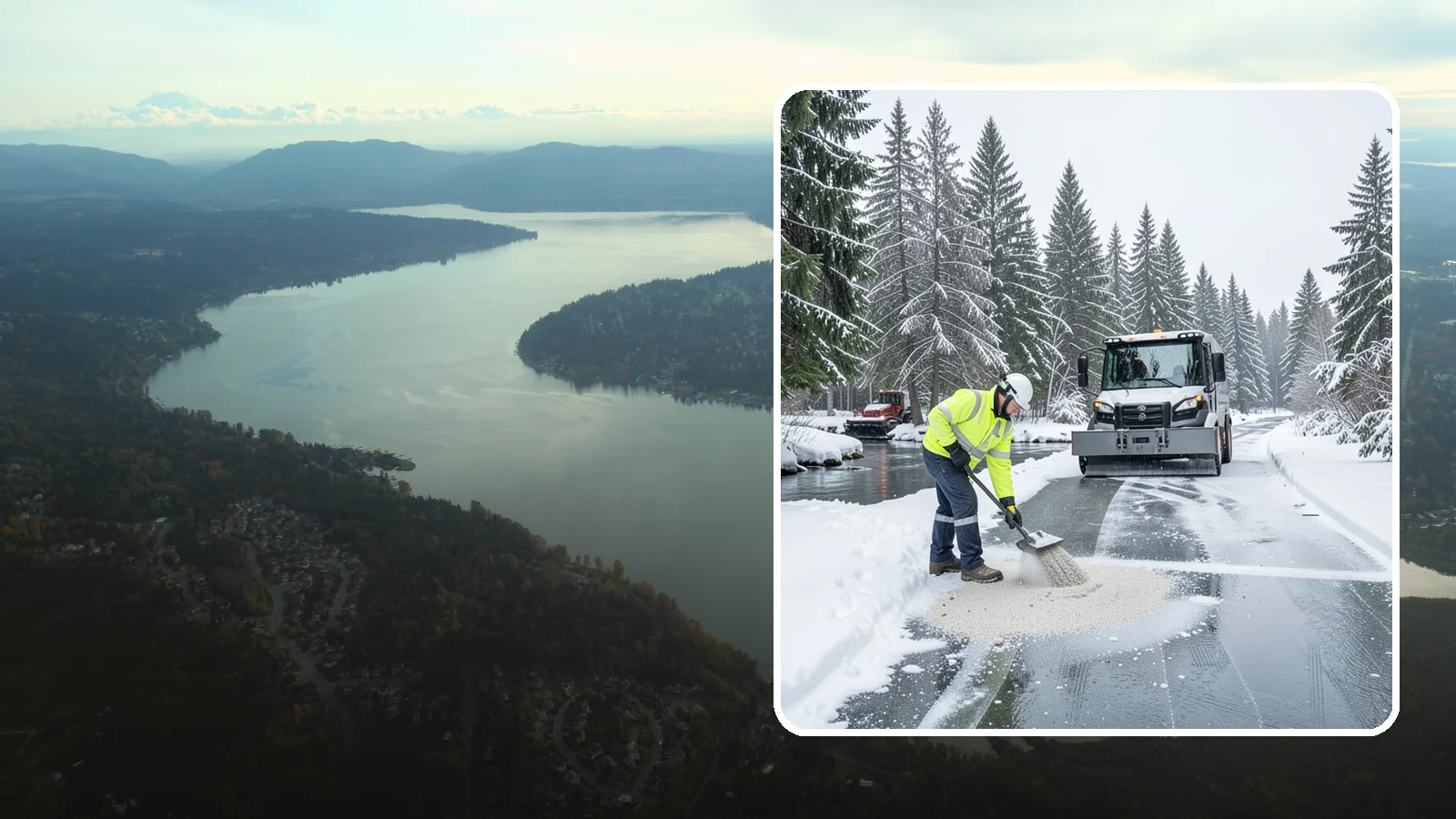 Eco-Friendly Deicing in Sammamish, King County, WA - Eco-friendly deicing clears ice while minimizing runoff into the streams, wetlands, and Puget Sound waters that define our region.
