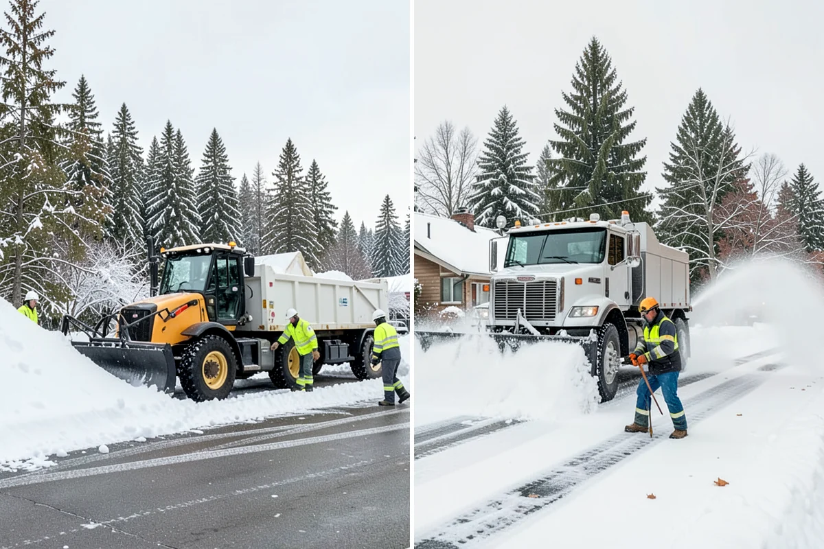 Eco-Friendly Deicing in Seattle, King County, WA - Pretreat surfaces with brine to reduce total material