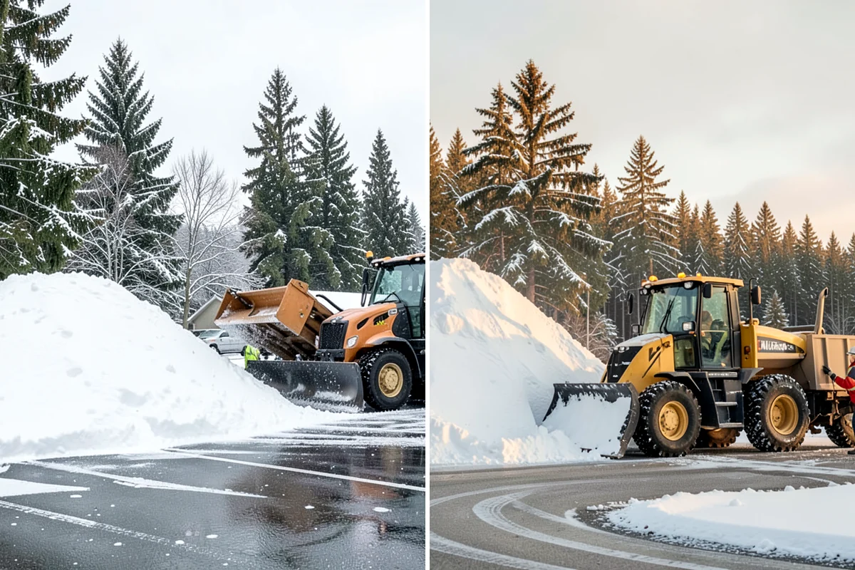Eco-Friendly Deicing in Shoreline, King County, WA - Pretreat surfaces with brine to reduce total material
